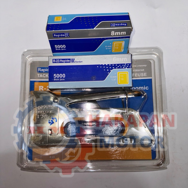

Harapan Motor - Steker Tembak/Staples Gun Rapide