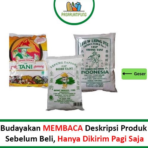

Tepung Tapioka Pempek Pasar Lampung
