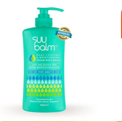 SUU Balm Adult Body Wash Cream Dry Itchy Sensitive Problem Skin 420ml