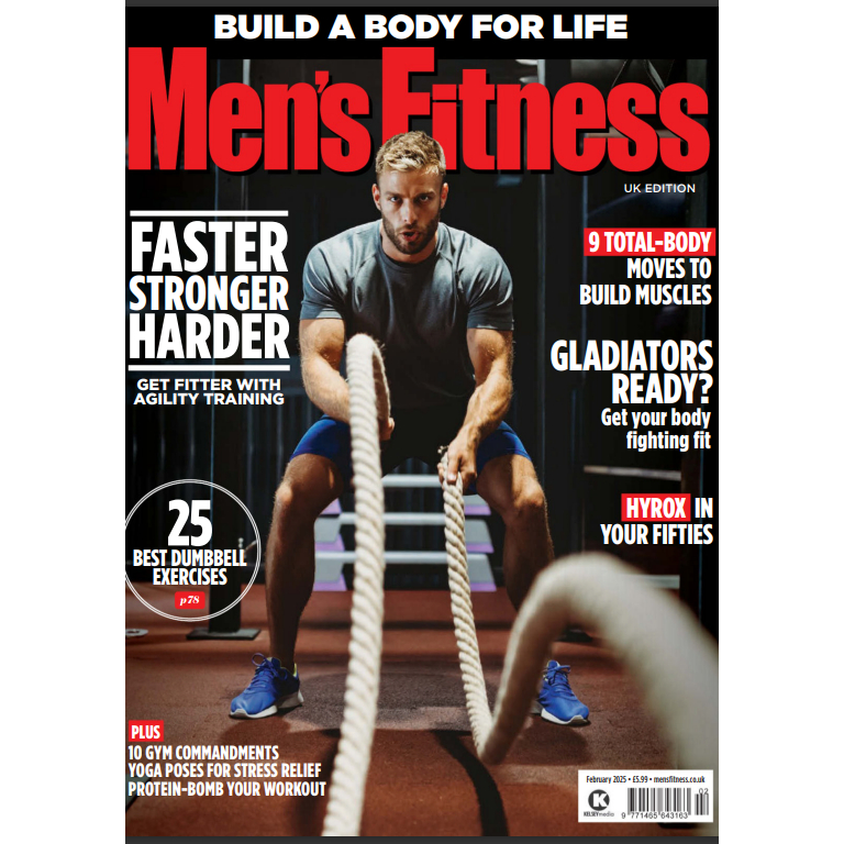 MAJALAH FITNESS AND HEALTH MENS FITNESS FEB 2025