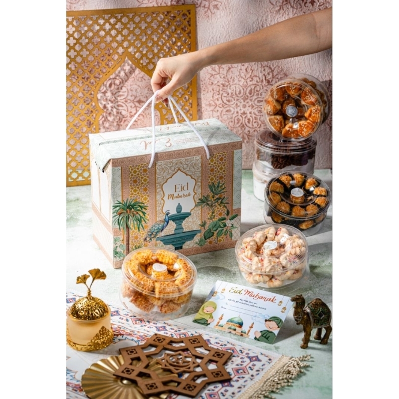 

Hampers Lebaran Isi 6 Stok Tipis! Per item cuma 27k!