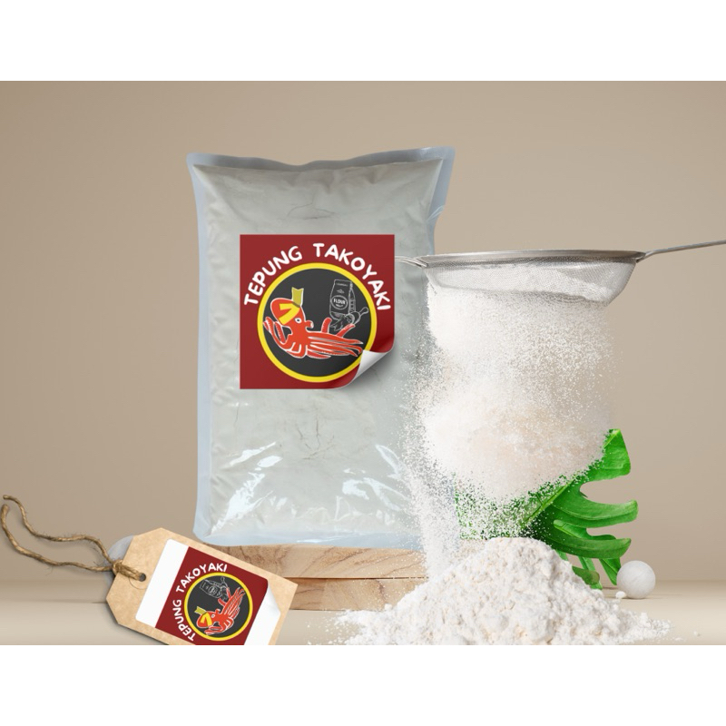 

Tepung TAKOYAKI OKONOMIYAKI Jepang 250 gram Remix Siap Pakai
