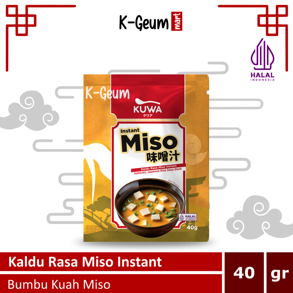 

KUWA Miso Soup Instant | Sup Miso Jepang Halal