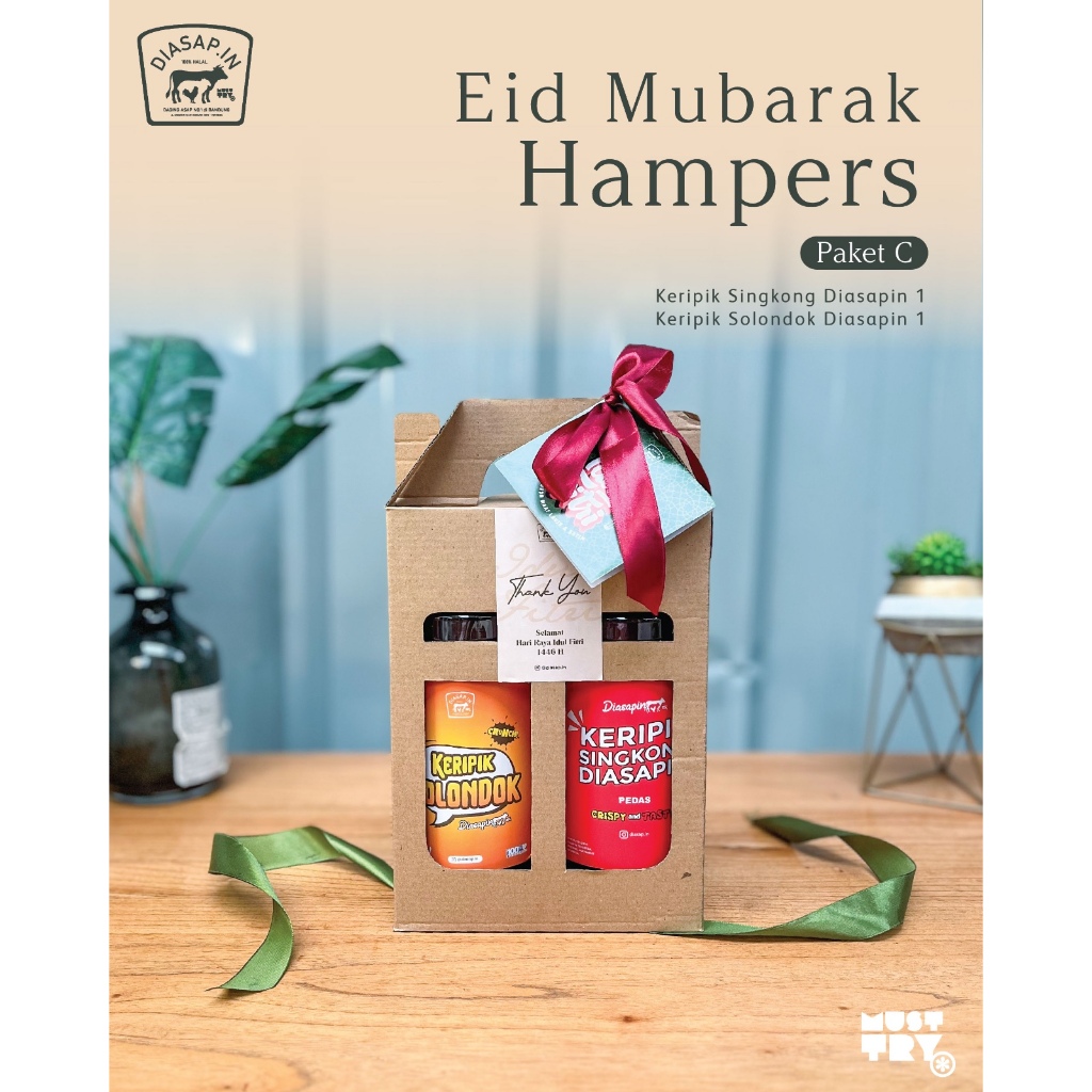 

Hampers Lebaran Diasapin Paket Keripik