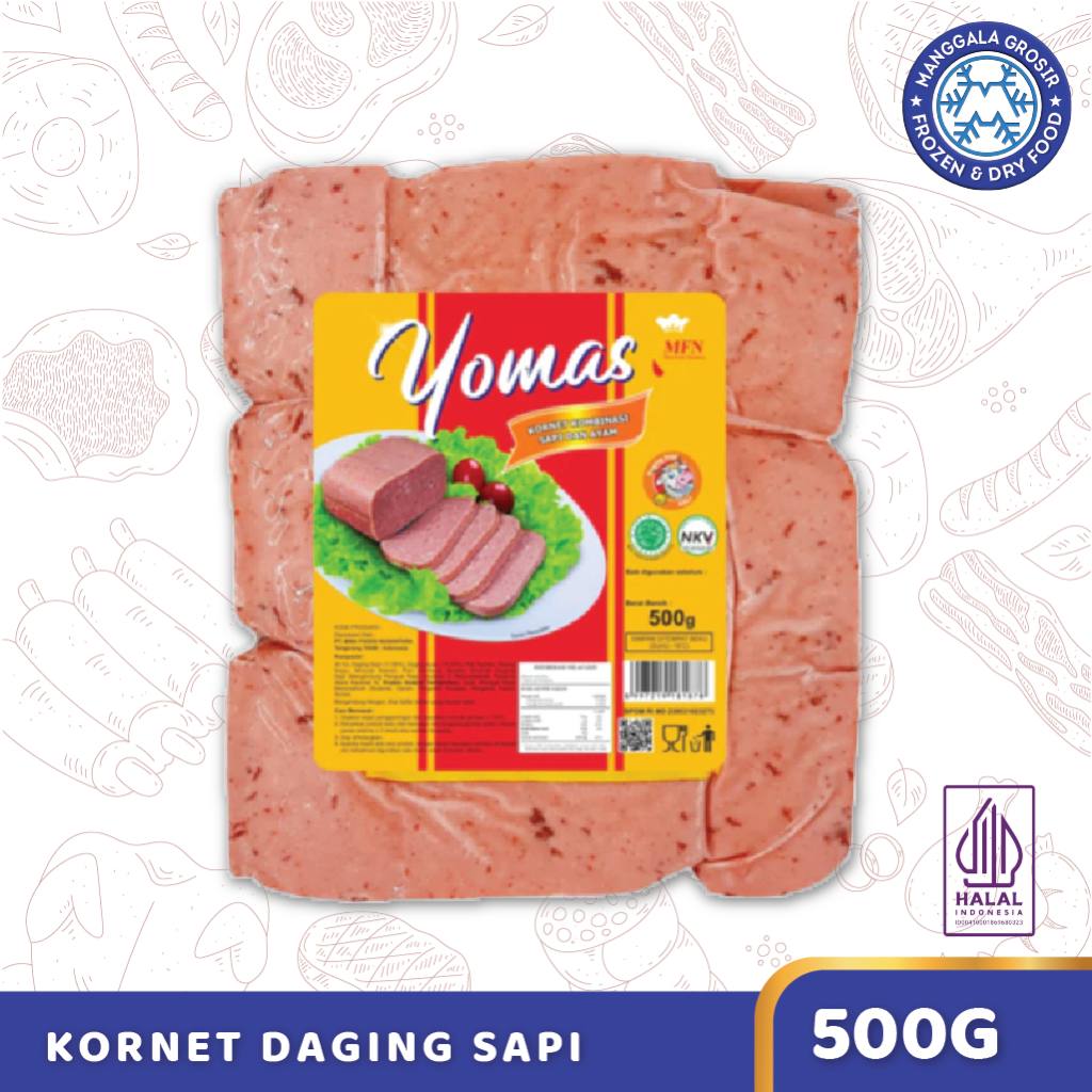 

Yomas Kornet Daging Sapi 500gr