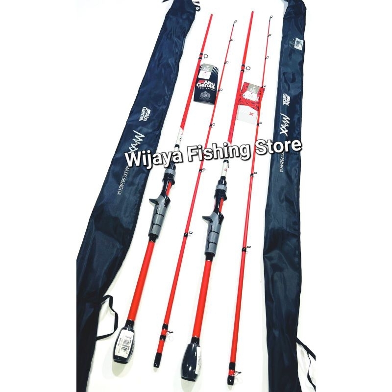 Joran Pancing BC Casting Abu Garcia MAX X 662 198 702 210 CINCIN FUJI