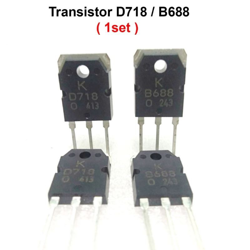 (1set ) Transistor d718 b688 D-718 / B688 Original