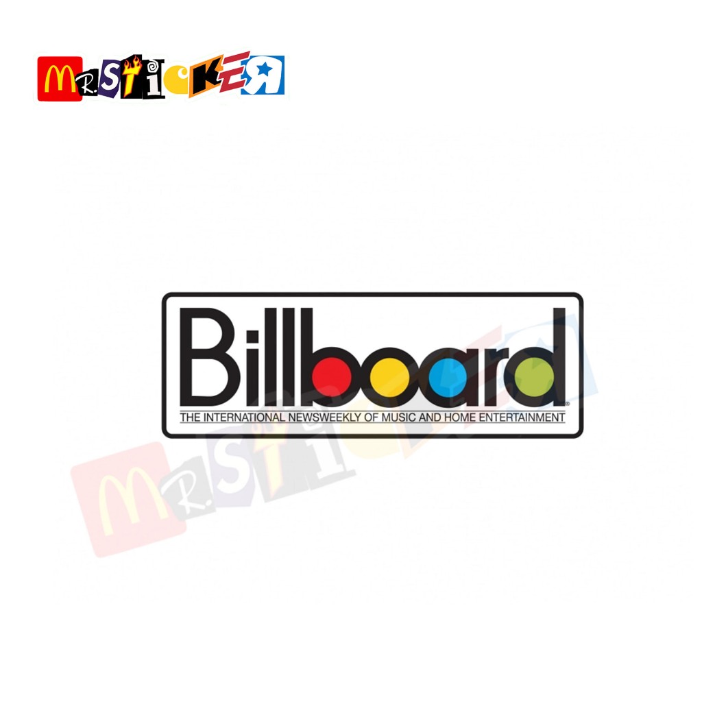 

sticker Billboard logo stiker retro vintage