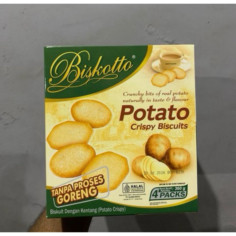 

Biskotto Potato Crispy Biskuit