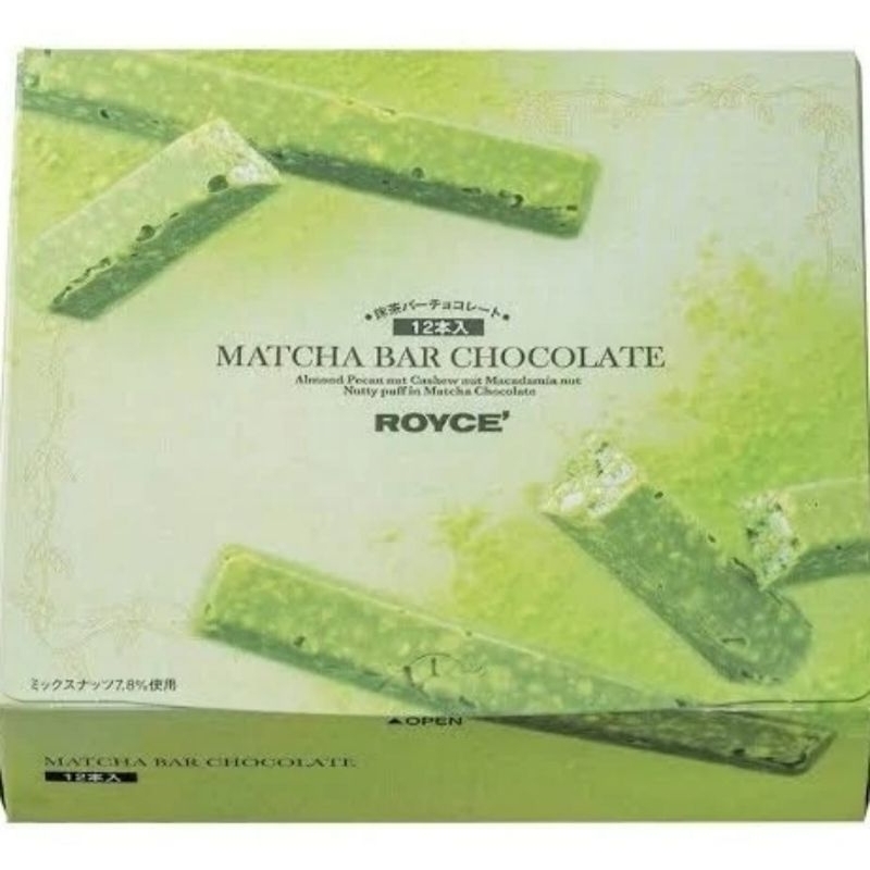 

Royce Matcha Bar Chocolate (12 pcs)