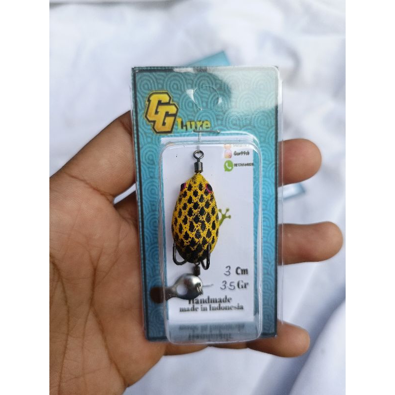 GG lure soft frog puyu 3cm killer