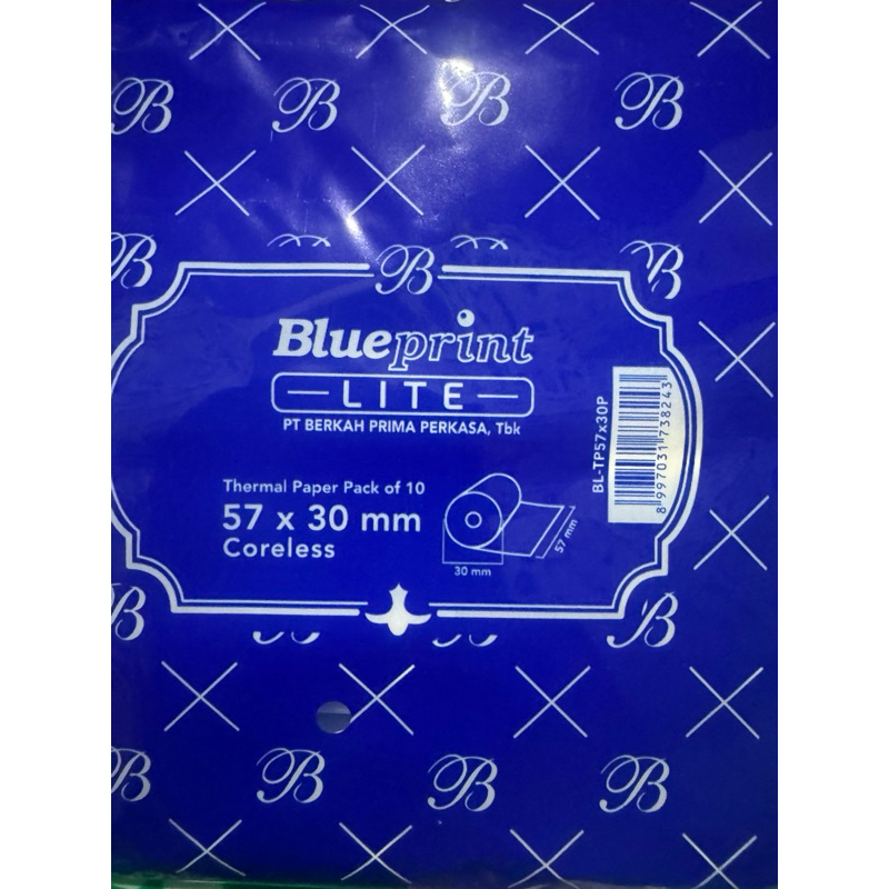 

Blueprint thermal 57x30 MM isi 10 pcs