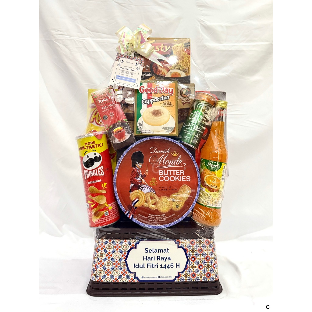 

Parcel Lebaran Idul Fitri / Parcel Ramadhan / Hampers Camellia 10b