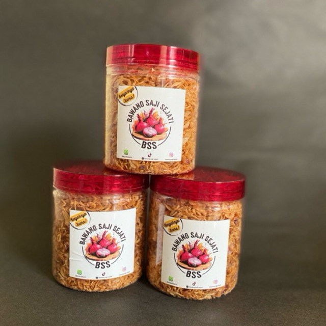 

Bawang Goreng Murni 100% Ukuran 200 gram