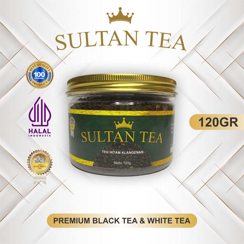 

Teh SULTAN Tea 120 gram Original Produk|Teh Hitam Premium|Teh Hitam Kesehatan Herbal|