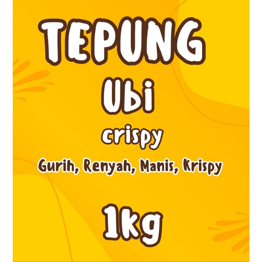 

TEPUNG UbI goreng Crispy 1kg premium