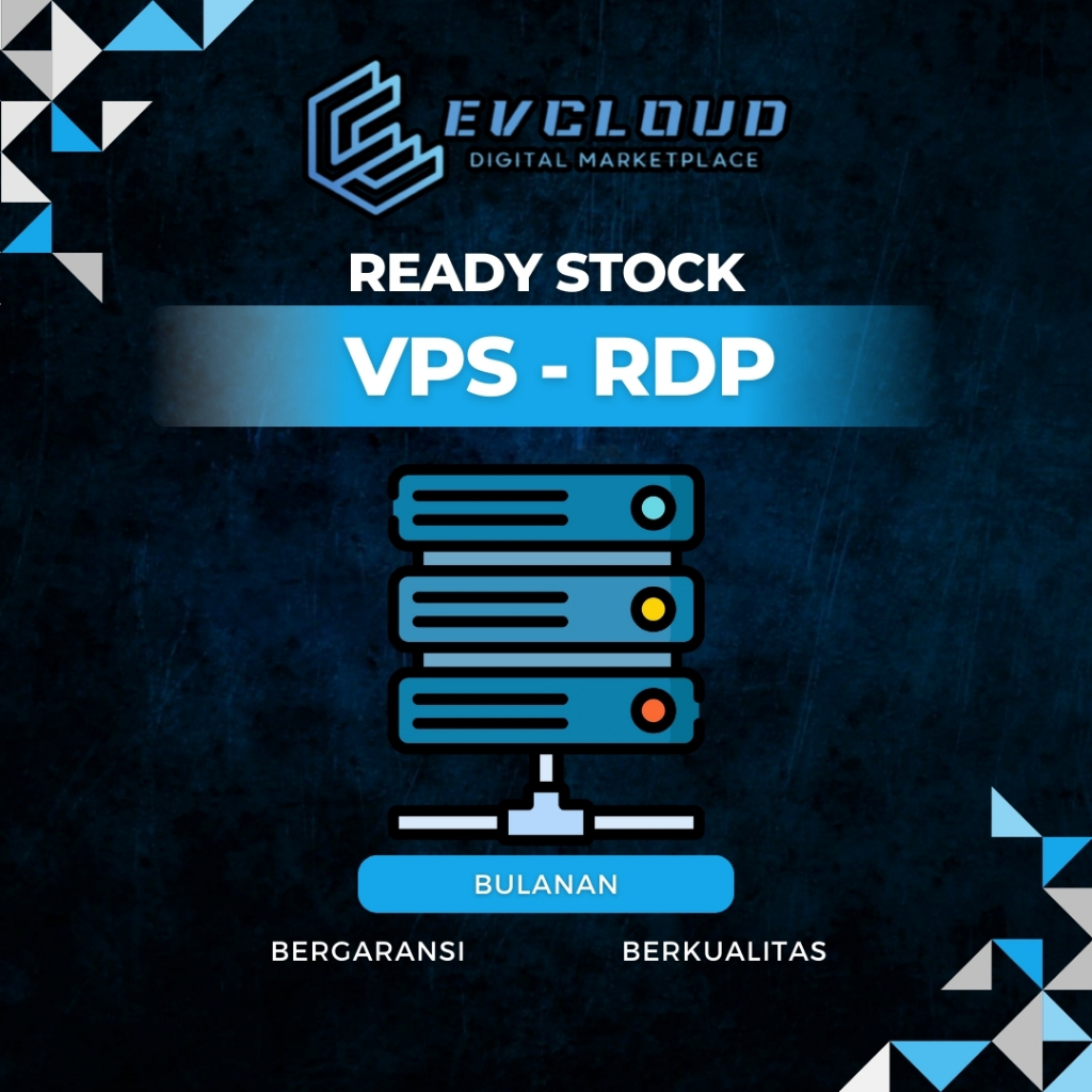 VPS - RDP Ram 2 GB - 8GB.. Aktif 1 Bulan