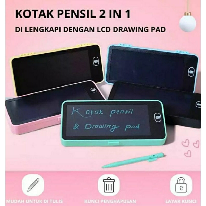 

Kotak Pencil Lcd Tablet Drawing Tempaf Alat Tulis Drawing Box