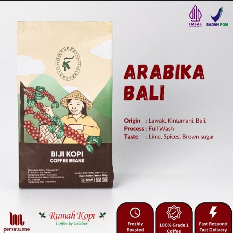 

Kopi Arabika Bali (kopi biji)