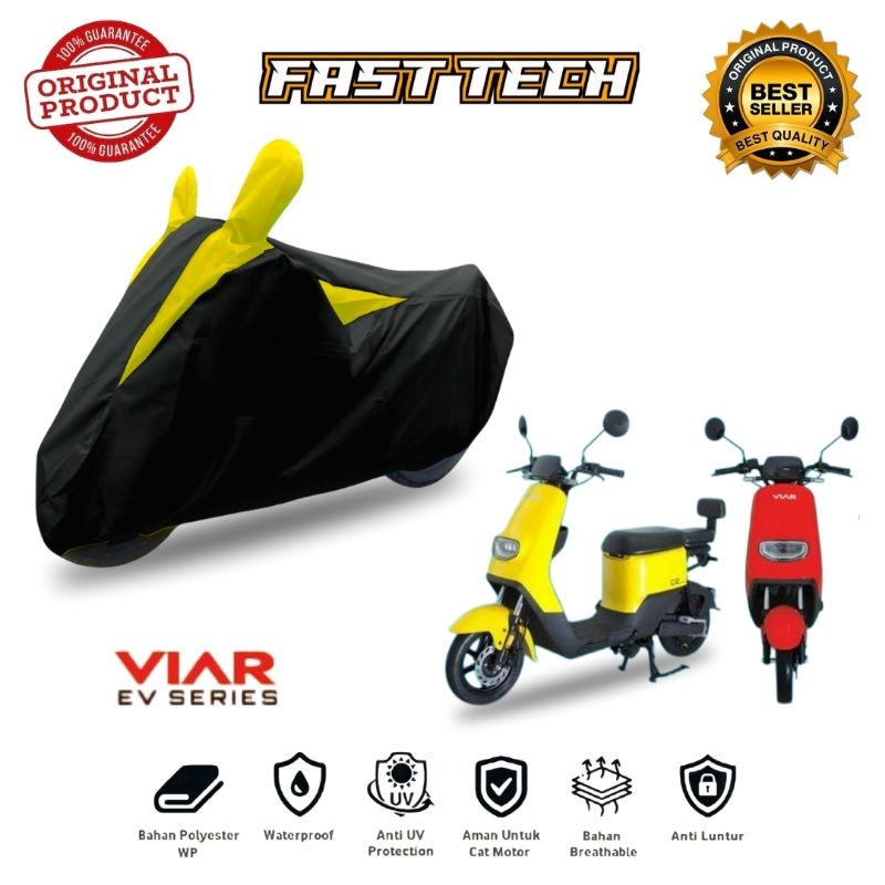 Cover sepeda listrik VIAR C-SERIES, VIAR C2, VIAR C3X dan setara dimensi | Sarung sepeda listrik wat