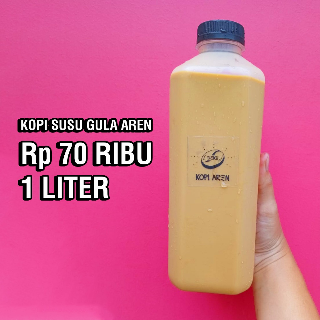 

Kopi Susu Gula Aren 1 Liter (1000 ml)