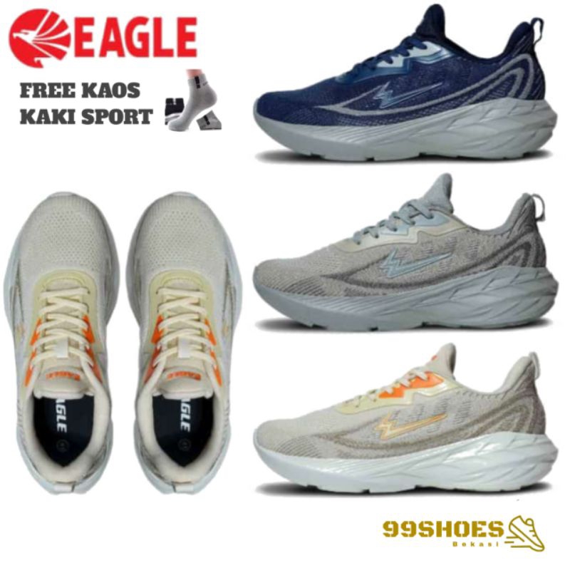 Eagle SOLACE running daily shoes-sepatu running original eagle