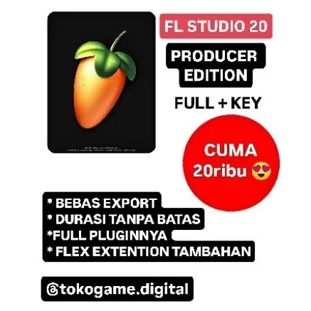 [PROMO] FL STUDIO 20 SOFTWARE RECORDING FULL VERSION + BONUS