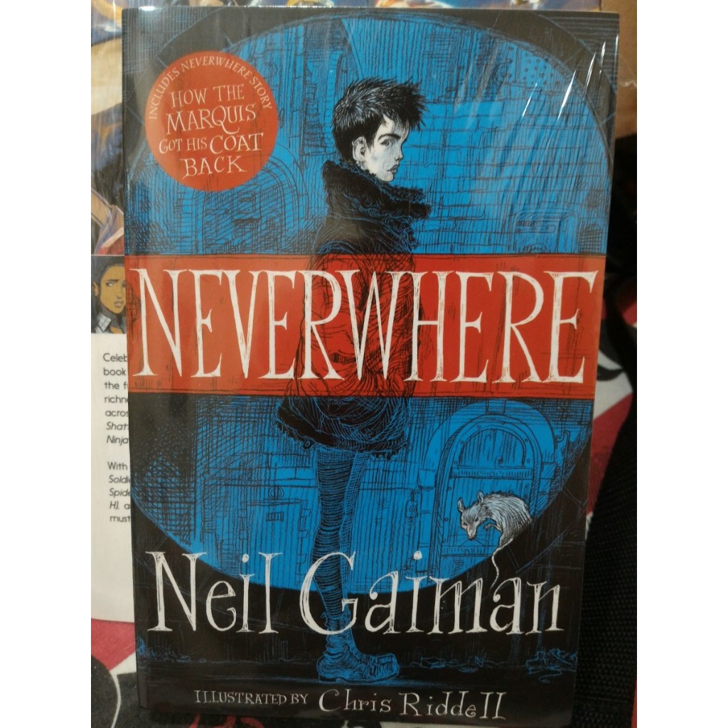 Novel Neil Gaiman - Neverwhere - Illustrated by Chris Riddell