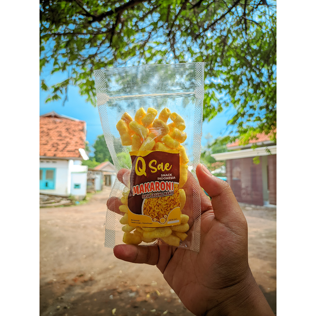 

Snack indonesia-Makaroni jagung manis