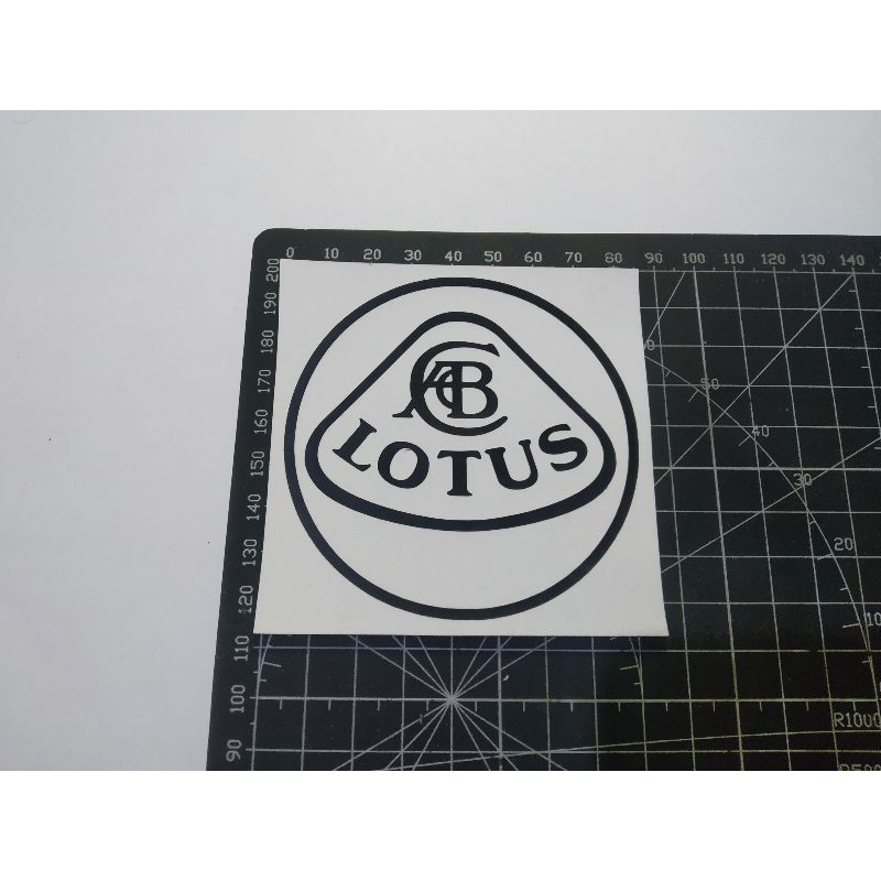 

stiker cutting lotus