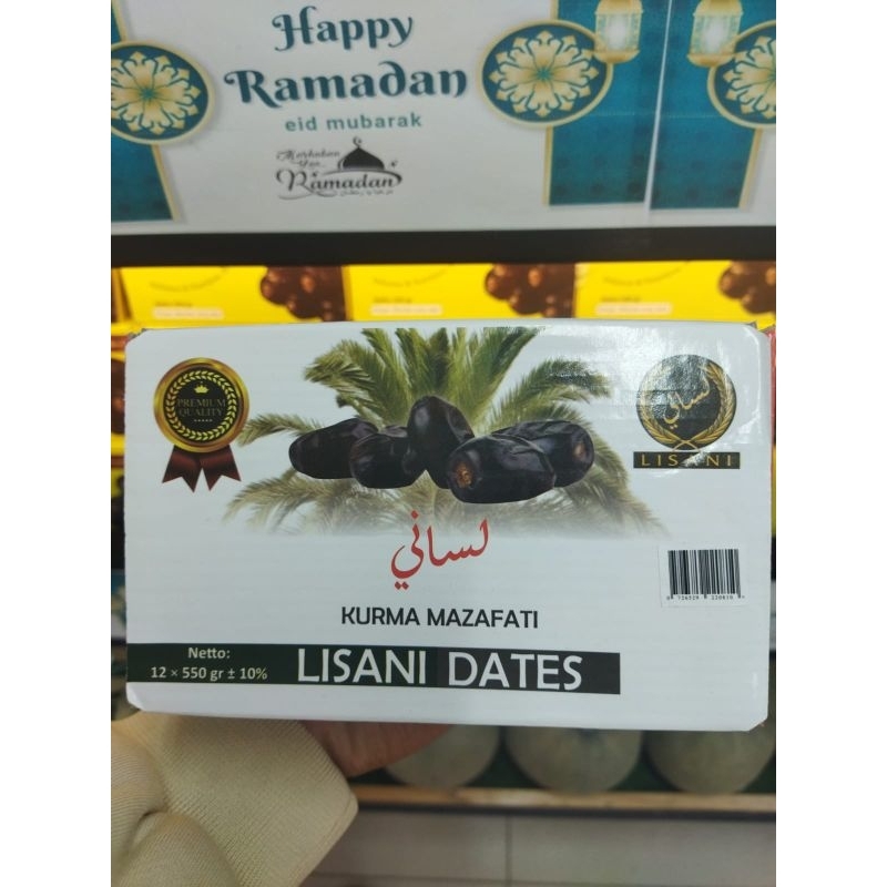 

Kurma Muzafati Lisani Dates 500 Grm