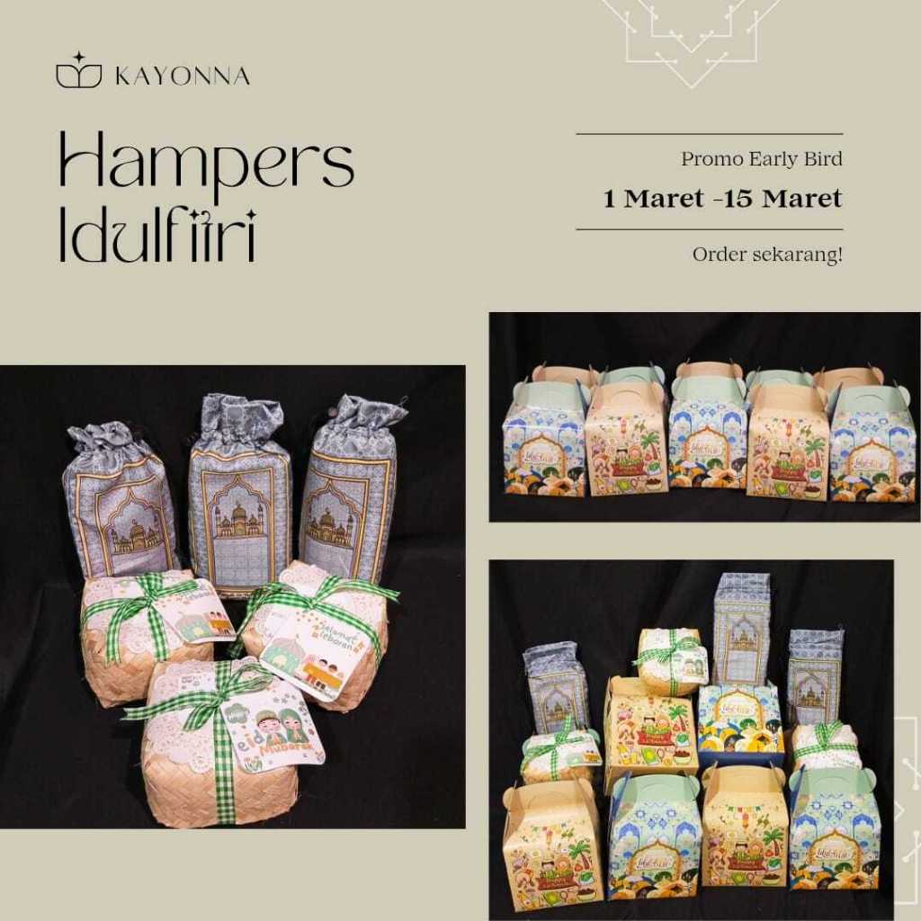 

HAMPERS LEBARAN IDUL FITRI 2025 GIFT BOX SOUVENIR HARI RAYA THR BOCIL KERABAT DOI SAUDARA KELUARGA MUG ENAMEL PACKING BESEK SEJADAH TRAVELLING AESTHETIC GIFT MURMER