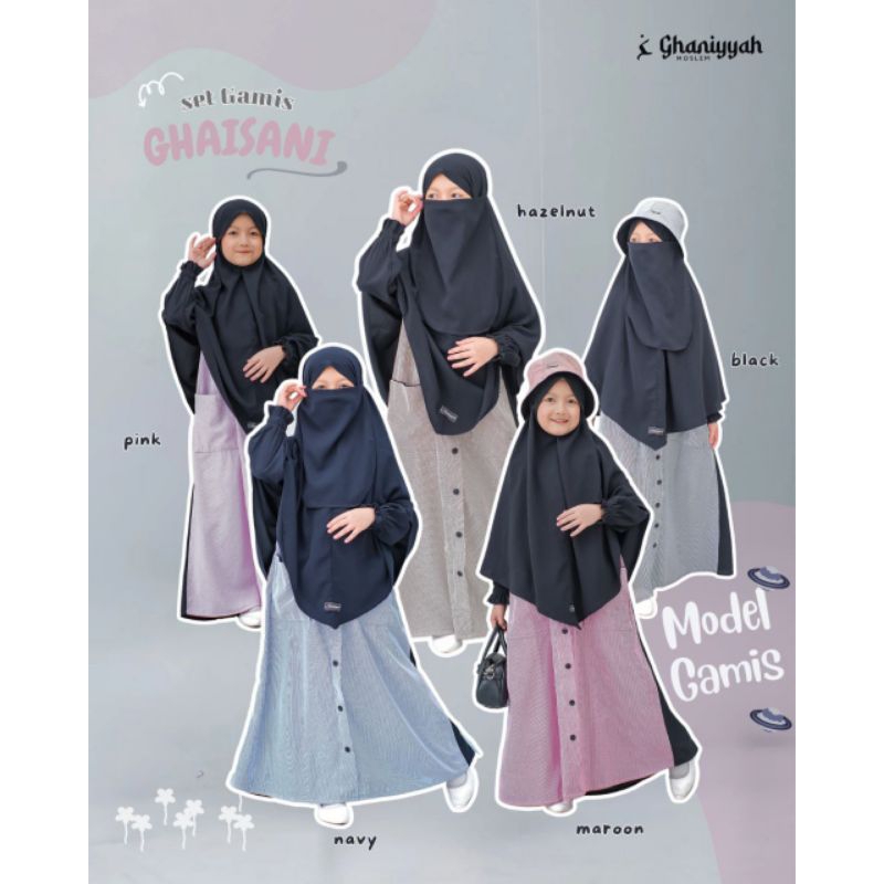 Ghaisani Gamis Free Bucket