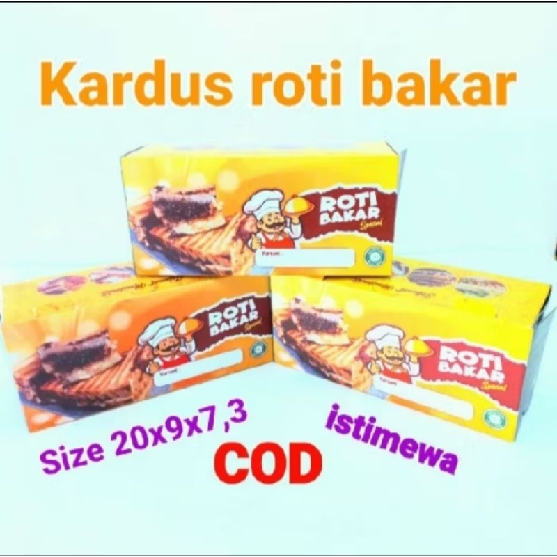 

Dus roti bakar/wadah roti bakar/kemasan roti bakar 1 pack isi 25 lembar 1 pack 1 warna