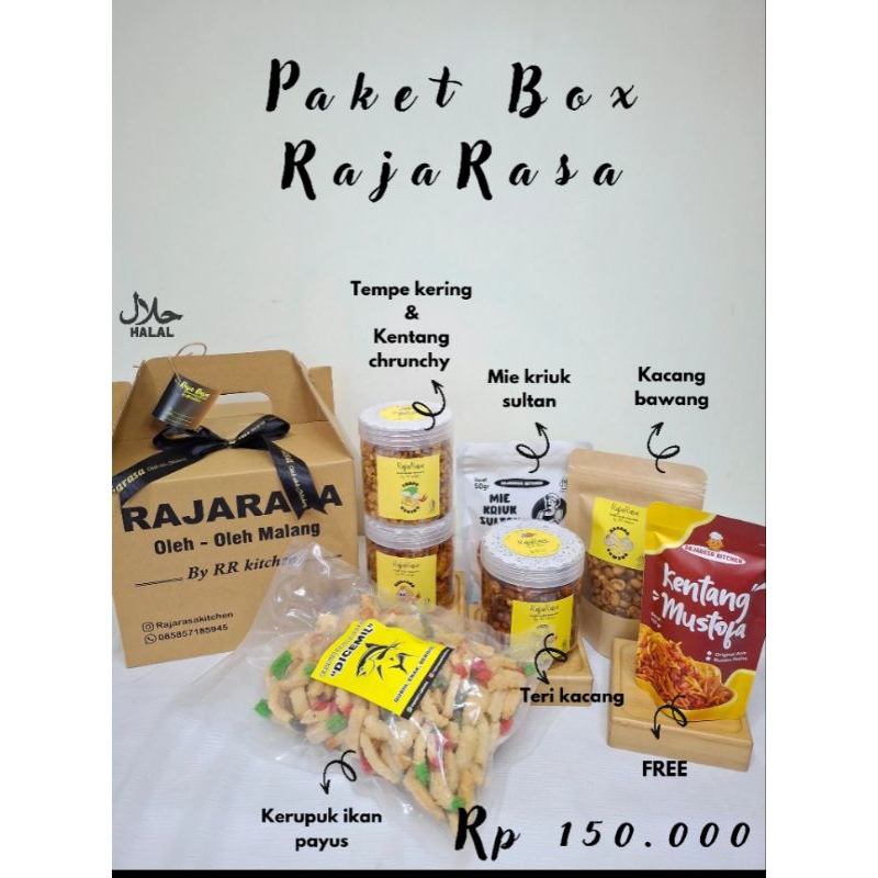 

paket hampers box rajarasa