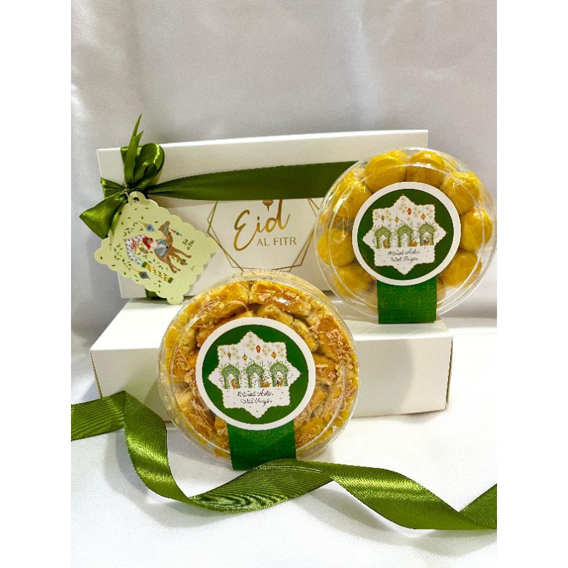 

HAMPERS LEBARAN | hampers lebaran isi 2 toples | Hampers Idul Fitri | Kue kering lebaran murah