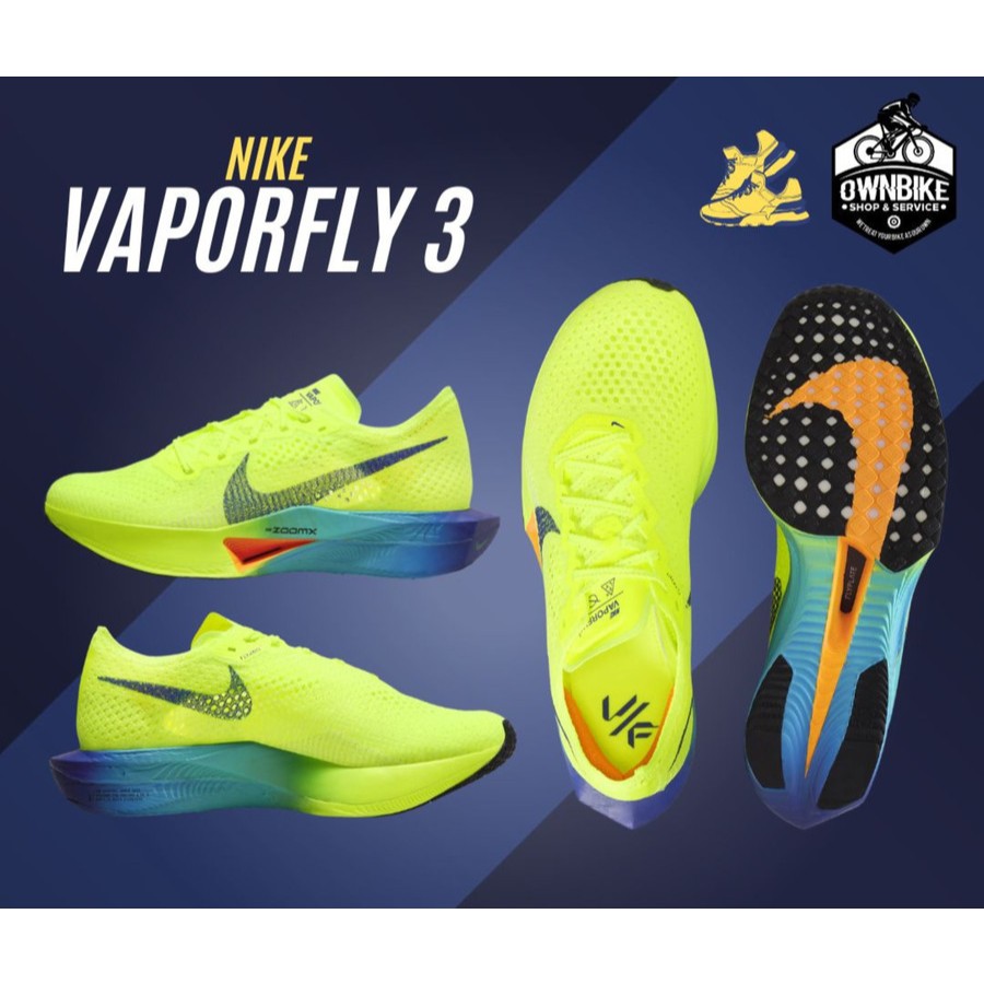 Sepatu Lari NIKE Vaporfly 3 – Super Ringan, Cepat & Nyaman original