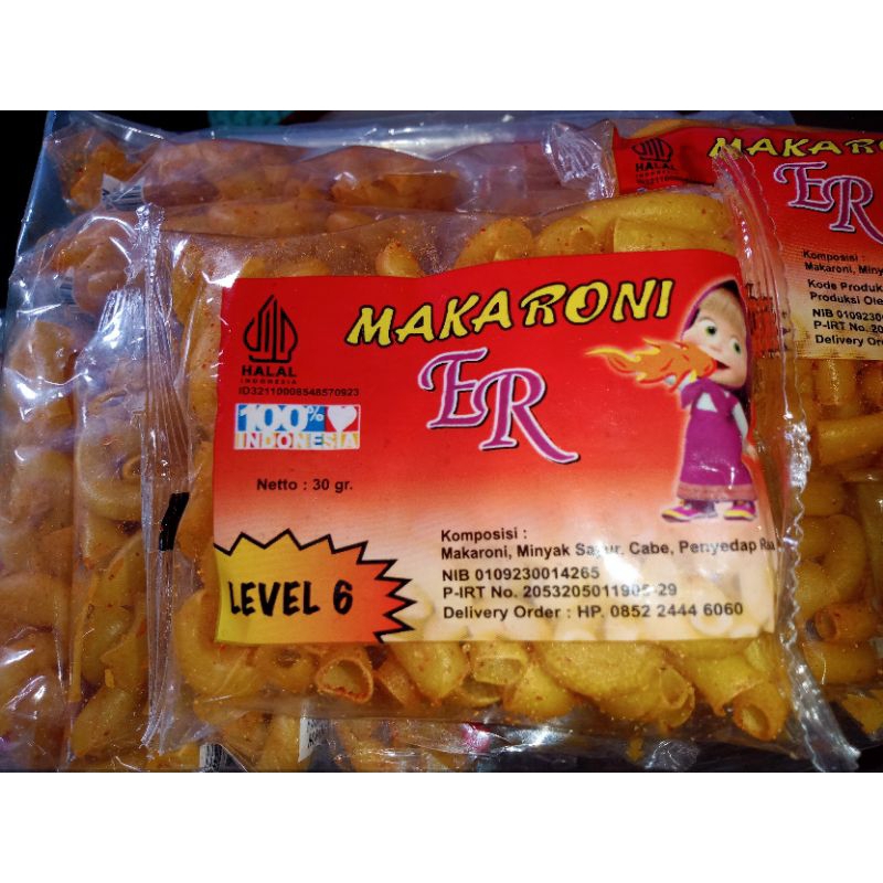

RB makaroni er isi 12 pcs level 6-10