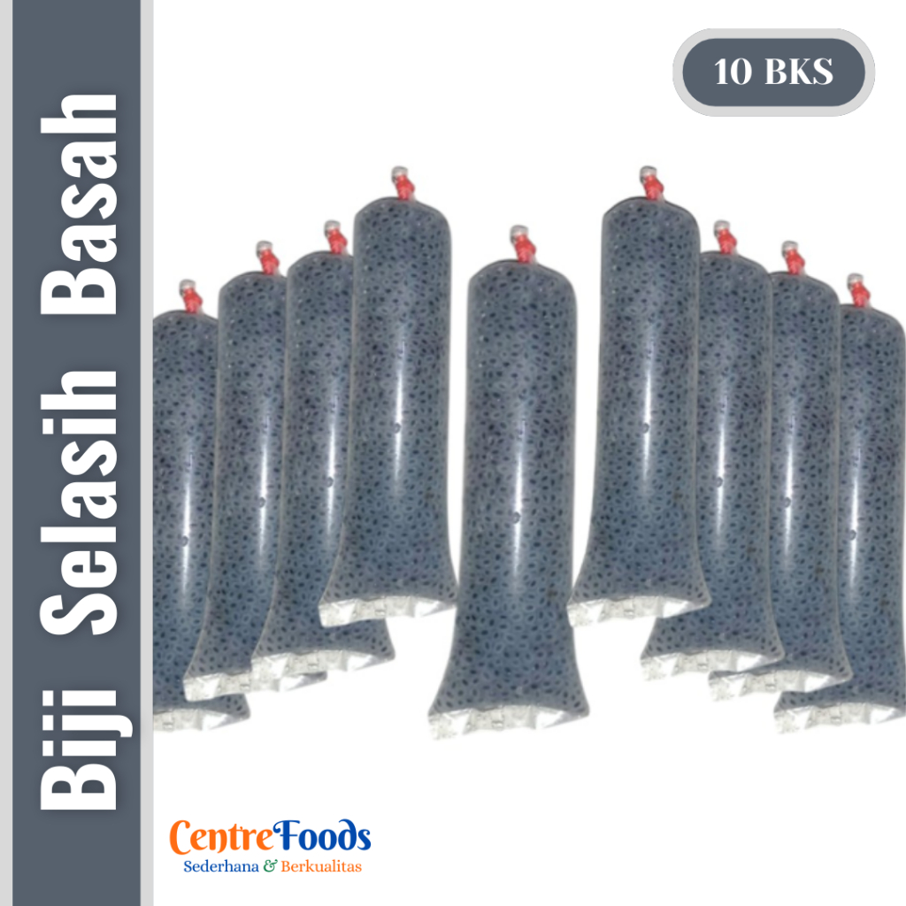 

Biji Selasih - Biji Selasih Basah Fresh | Size 150gr - Isi 10 Pcs [ Harga Per BKS ]