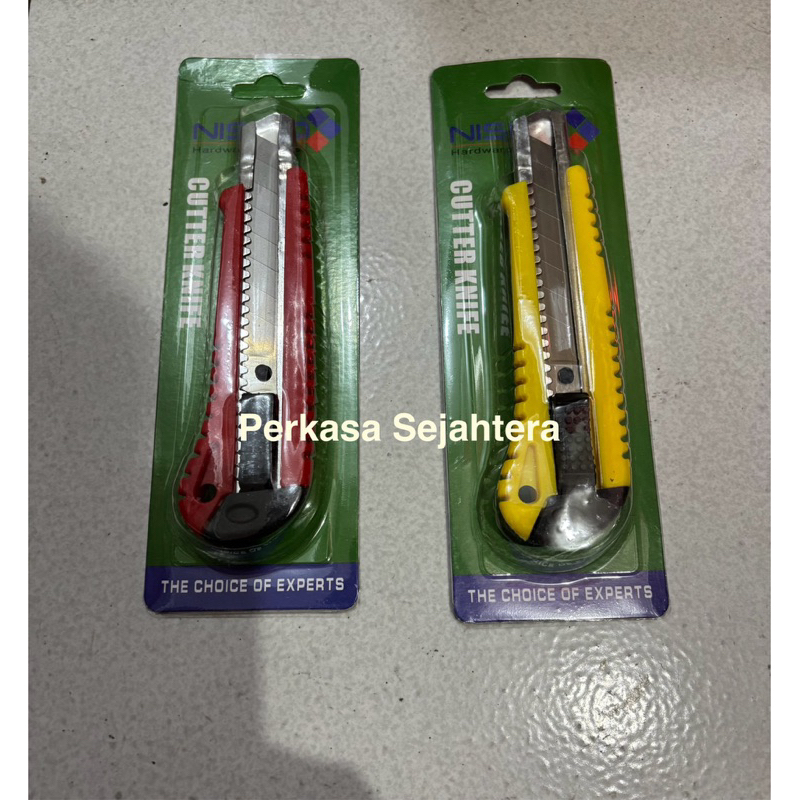 

Pisau Cutter Pres Besar Murah / Pisau Cutter Dorong Bagus Murah