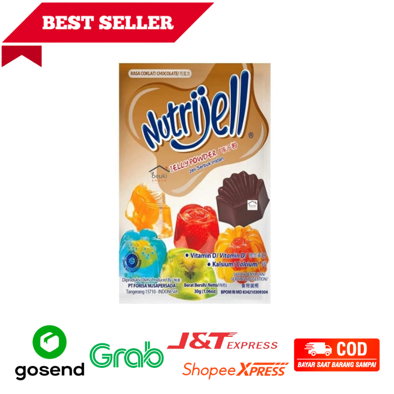 

Nutrijell Jelly Sachet Rasa Coklat Freshmart Go