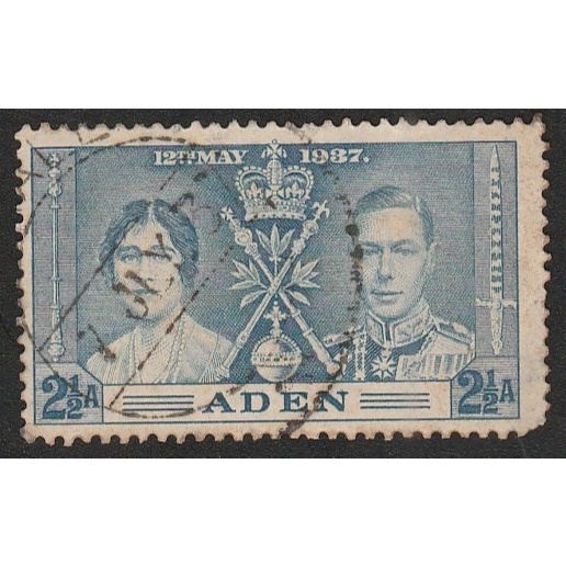 

A 11204 SATU BUAH PRANGKO ADEN TEMA CORONATION KING GEORGE VI DENGAN KONDISI SUDAH ADA CAP