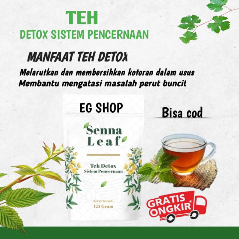 

SENNA LEAF TEA Herbal Teh Daun Senna original BPOM halal
