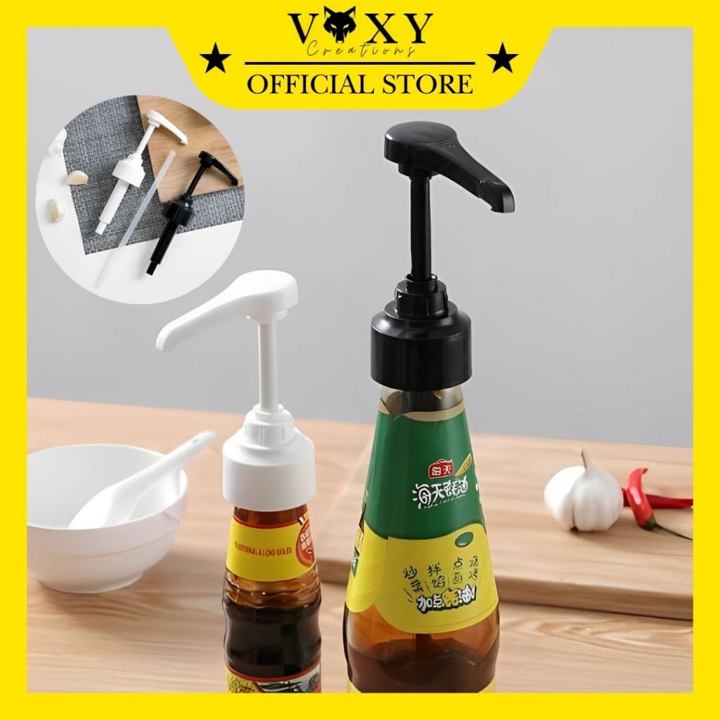 Alat Pompa Botol Saus Kecap Sirup Kepala Botol Pompa Kecap Pump Botol Saos