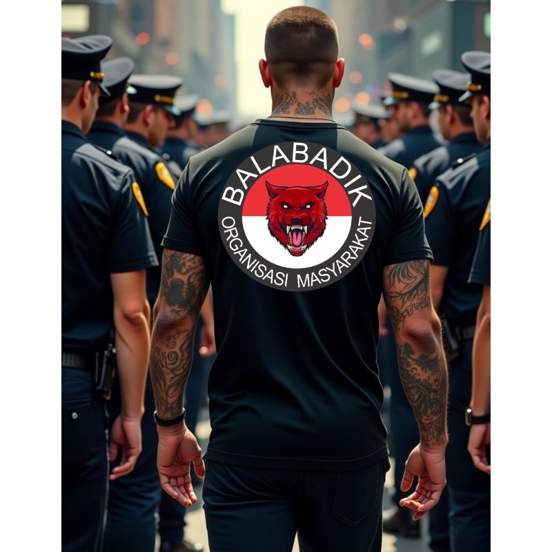 KAOS DISTRO KEREN - KAOS BALABADIK SERIGALA TERAKHIR  - T SHIRT BAJU DISTRO PRIA WANITA ORIGINAL