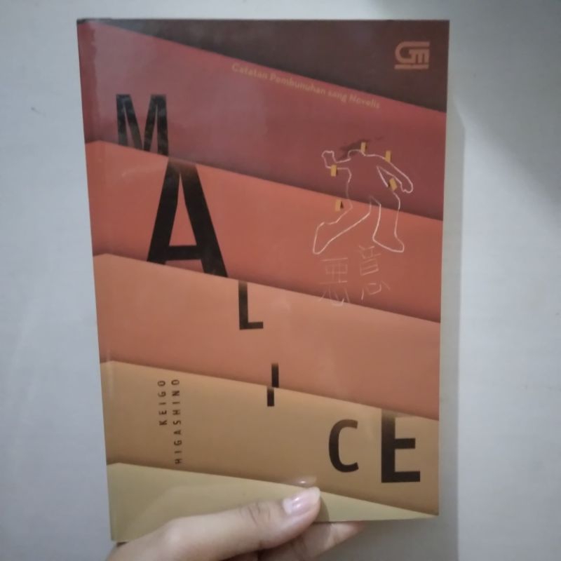 Novel Malice by Keigo Higashino Preloved (GANTI KE SPX)