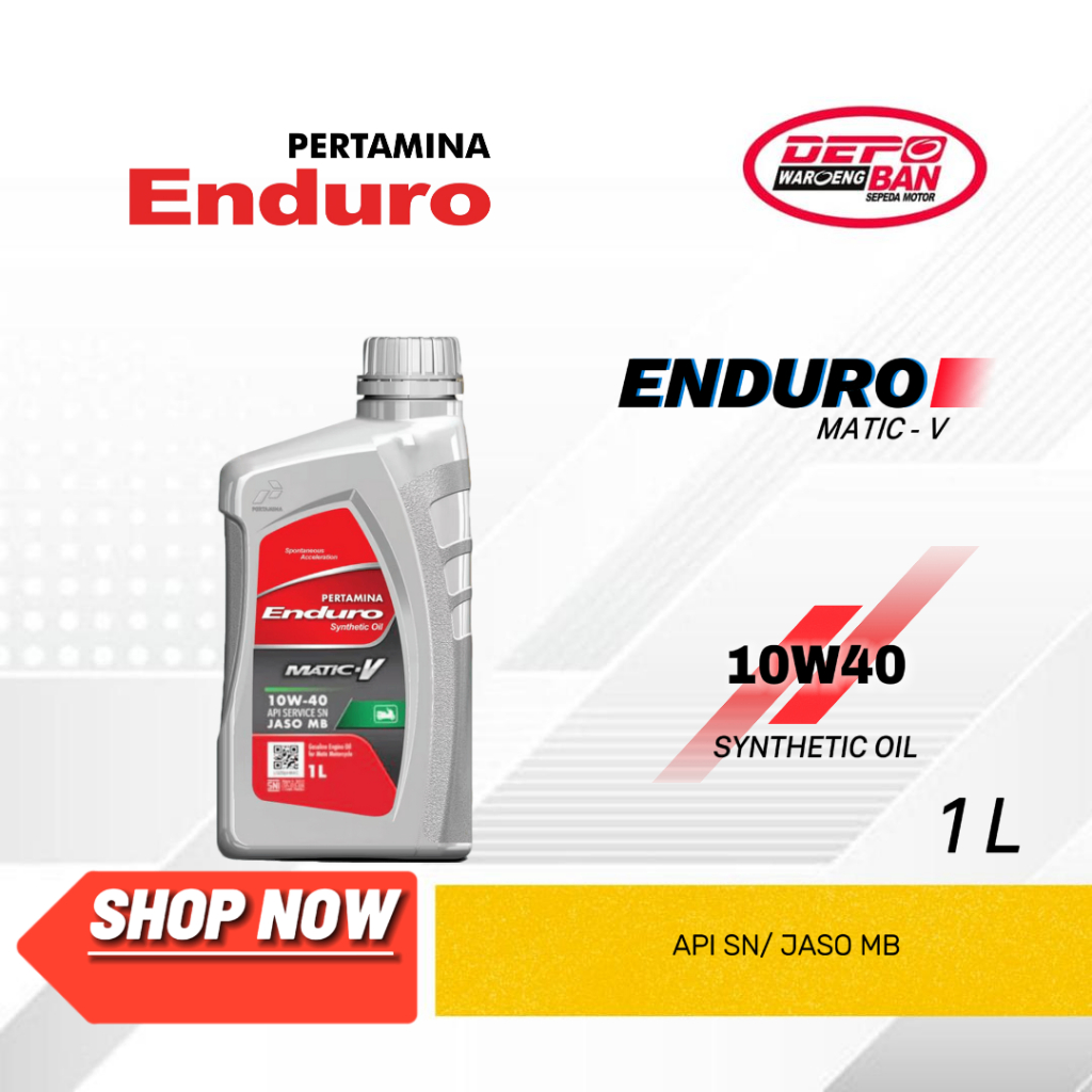 OLI 1L ENDURO MATIC V 10w40 PERTAMINA