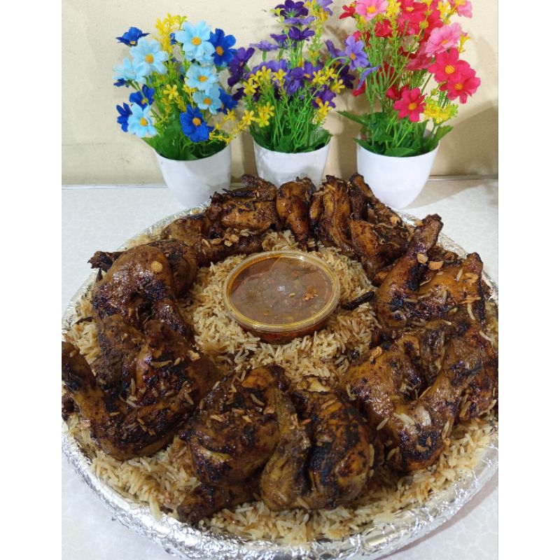 

Nasi Kebuli Ayam, Nasi Kebuli Kambing, Nasi Basmati Tampah