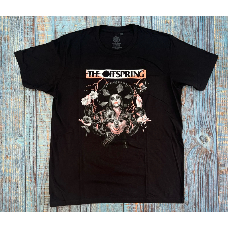 Kaos T-Shirt Band The Offspring - Bad Times Official Merchandise