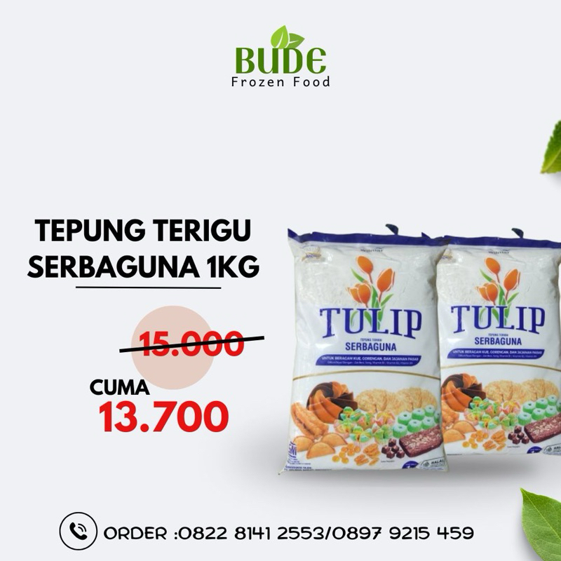 

terigu tulip 1 kg